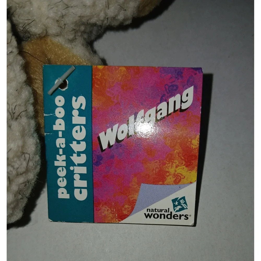 Vintage 1998 Peek-A-Boo Critters, Wolfgang -‎ Wolf In Sheep's Clothing